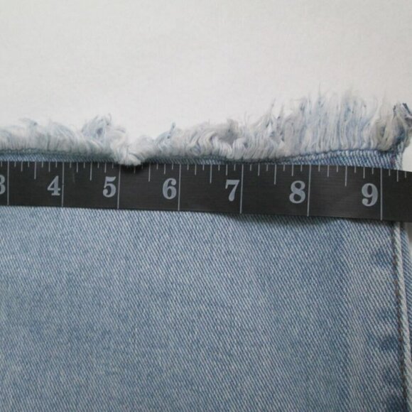 Billabong Long Time Mid-Rise Cotton Denim Shorts-Denim-24-NWT - Picture 14 of 15